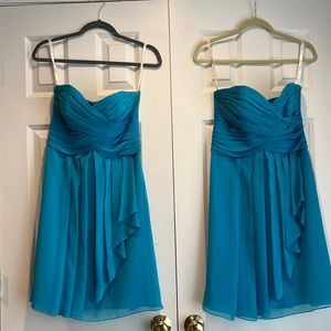 David’s bridal bridesmaid dress